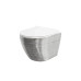 Унитаз Grossman Color GR-4455SWS 48х36,5, Подвесной, Безободковый, Овальная, Белый, Дюропласт