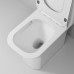 Унитаз Grossman Classic GR-4464SQ 64х35, Напольный, Безободковый, Прямоугольная, Белый глянцевый, Дюропласт Унитаз Grossman Classic GR-4464SQ 64х35, Напольный, Безободковый, Прямоугольная, Белый глянцевый, Дюропласт