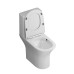 Унитаз Grossman Classic GR-4465SQ-K26 65х35,5, Напольный, Безободковый, Овальная, Белый глянцевый, Фаянс Унитаз Grossman Classic GR-4465SQ-K26 65х35,5, Напольный, Безободковый, Овальная, Белый глянцевый, Фаянс