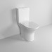 Унитаз Grossman Classic GR-4465SQ-K26 65х35,5, Напольный, Безободковый, Овальная, Белый глянцевый, Фаянс Унитаз Grossman Classic GR-4465SQ-K26 65х35,5, Напольный, Безободковый, Овальная, Белый глянцевый, Фаянс