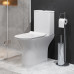 Унитаз Grossman Classic GR-4465SQ-K26 65х35,5, Напольный, Безободковый, Овальная, Белый глянцевый, Фаянс Унитаз Grossman Classic GR-4465SQ-K26 65х35,5, Напольный, Безободковый, Овальная, Белый глянцевый, Фаянс