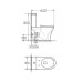 Унитаз Grossman Classic GR-4465SQ 64х35, Напольный, Безободковый, Овальная, Белый глянцевый, Дюропласт Унитаз Grossman Classic GR-4465SQ 64х35, Напольный, Безободковый, Овальная, Белый глянцевый, Дюропласт