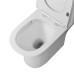 Унитаз Grossman Classic GR-4465SQ 64х35, Напольный, Безободковый, Овальная, Белый глянцевый, Дюропласт Унитаз Grossman Classic GR-4465SQ 64х35, Напольный, Безободковый, Овальная, Белый глянцевый, Дюропласт