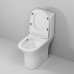 Унитаз Grossman Classic GR-4465SQ 64х35, Напольный, Безободковый, Овальная, Белый глянцевый, Дюропласт Унитаз Grossman Classic GR-4465SQ 64х35, Напольный, Безободковый, Овальная, Белый глянцевый, Дюропласт