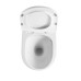 Унитаз Grossman Thin Rim GR-5604SQ 52х36, Подвесной, Безободковый, Круглая, Белый глянцевый, Дюропласт Унитаз Grossman Thin Rim GR-5604SQ 52х36, Подвесной, Безободковый, Круглая, Белый глянцевый, Дюропласт
