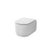 Унитаз Grossman Thin Rim GR-5605SQ 52х37,4, Подвесной, Безободковый, Овальная, Белый глянцевый, Дюропласт Унитаз Grossman Thin Rim GR-5605SQ 52х37,4, Подвесной, Безободковый, Овальная, Белый глянцевый, Дюропласт
