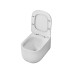 Унитаз Grossman Thin Rim GR-5605SQ 52х37,4, Подвесной, Безободковый, Овальная, Белый глянцевый, Дюропласт Унитаз Grossman Thin Rim GR-5605SQ 52х37,4, Подвесной, Безободковый, Овальная, Белый глянцевый, Дюропласт