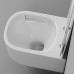 Унитаз Grossman Thin Rim GR-5605SQ 52х37,4, Подвесной, Безободковый, Овальная, Белый глянцевый, Дюропласт Унитаз Grossman Thin Rim GR-5605SQ 52х37,4, Подвесной, Безободковый, Овальная, Белый глянцевый, Дюропласт