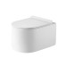 Унитаз Grossman Thin Rim GR-5606SQ 50х36, Подвесной, Безободковый, Овальная, Белый глянцевый, Дюропласт Унитаз Grossman Thin Rim GR-5606SQ 50х36, Подвесной, Безободковый, Овальная, Белый глянцевый, Дюропласт