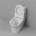 Унитаз Grossman Thin Rim GR-5607SQ 65,6х37, Напольный, Круглая, Белый глянцевый, Фаянс Унитаз Grossman Thin Rim GR-5607SQ 65,6х37, Напольный, Круглая, Белый глянцевый, Фаянс