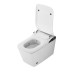 Унитаз Grossman Smart GR-5701 60х36, Подвесной, Безободковый, Прямоугольная, Белый, Дюропласт Унитаз Grossman Smart GR-5701 60х36, Подвесной, Безободковый, Прямоугольная, Белый, Дюропласт