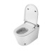 Унитаз Grossman Smart GR-5702 59х38, Подвесной, Безободковый, Овальная, Белый, Дюропласт Унитаз Grossman Smart GR-5702 59х38, Подвесной, Безободковый, Овальная, Белый, Дюропласт