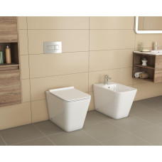 Унитаз Grossman GR-PR4414S 60х35,5, Безободковый, Прямоугольная, Белый глянцевый, Дюропласт Унитаз Grossman GR-PR4414S 60х35,5, Безободковый, Прямоугольная, Белый глянцевый, Дюропласт