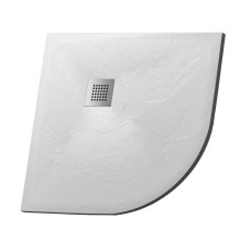 Душевой поддон Grossman Strong GR-S19090 90х90, Полукруглая, Белый, Минеральный композитный наполнитель и полиэфирные смолы