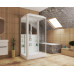 Душевая кабина Grossman Alba GR127R 90х120, Белый, Стекло прозрачное, Прямоугольная, Закаленное безопасное стекло 5 мм Душевая кабина Grossman Alba GR127R 90х120, Белый, Стекло прозрачное, Прямоугольная, Закаленное безопасное стекло 5 мм