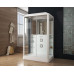 Душевая кабина Grossman Alba GR128L 90х135, Белый, Стекло прозрачное, Прямоугольная, Закаленное безопасное стекло 5 мм Душевая кабина Grossman Alba GR128L 90х135, Белый, Стекло прозрачное, Прямоугольная, Закаленное безопасное стекло 5 мм