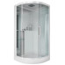 Душевая кабина Grossman Style GR160 100х100, Белый, Стекло прозрачное, Четверть круга, Закаленное безопасное стекло 5 мм Душевая кабина Grossman Style GR160 100х100, Белый, Стекло прозрачное, Четверть круга, Закаленное безопасное стекло 5 мм