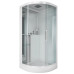 Душевая кабина Grossman Style GR160 100х100, Белый, Стекло прозрачное, Четверть круга, Закаленное безопасное стекло 5 мм Душевая кабина Grossman Style GR160 100х100, Белый, Стекло прозрачное, Четверть круга, Закаленное безопасное стекло 5 мм