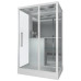 Душевая кабина Grossman Style GR167 80х120, Белый, Стекло прозрачное, Прямоугольная, Закаленное безопасное стекло 5 мм Душевая кабина Grossman Style GR167 80х120, Белый, Стекло прозрачное, Прямоугольная, Закаленное безопасное стекло 5 мм