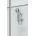 Душевая кабина Grossman Classic GR170D 100х100, Хром, Стекло комбинированное (прозрачное, матовое), Трапеция, Акрил