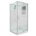 Душевая кабина Grossman Classic GR170QR 100х100, Хром, Стекло комбинированное (прозрачное, матовое), Квадратная, Акрил
