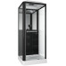 Душевая кабина Grossman Alba GR221 90х90, Черный, Стекло прозрачное, Квадратная, Закаленное безопасное стекло 5 мм Душевая кабина Grossman Alba GR221 90х90, Черный, Стекло прозрачное, Квадратная, Закаленное безопасное стекло 5 мм