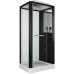 Душевая кабина Grossman Alba GR222 80х100, Черный, Стекло прозрачное, Прямоугольная, Закаленное безопасное стекло 5 мм Душевая кабина Grossman Alba GR222 80х100, Черный, Стекло прозрачное, Прямоугольная, Закаленное безопасное стекло 5 мм