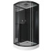 Душевая кабина Grossman Style GR260 100х100, Черный, Стекло прозрачное, Четверть круга, Закаленное безопасное стекло 5 мм Душевая кабина Grossman Style GR260 100х100, Черный, Стекло прозрачное, Четверть круга, Закаленное безопасное стекло 5 мм