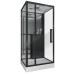 Душевая кабина Grossman Style GR261 90х90, Черный, Стекло прозрачное, Квадратная, Закаленное безопасное стекло 5 мм Душевая кабина Grossman Style GR261 90х90, Черный, Стекло прозрачное, Квадратная, Закаленное безопасное стекло 5 мм
