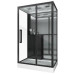 Душевая кабина Grossman Style GR267 80х120, Черный, Стекло прозрачное, Прямоугольная, Закаленное безопасное стекло 5 мм Душевая кабина Grossman Style GR267 80х120, Черный, Стекло прозрачное, Прямоугольная, Закаленное безопасное стекло 5 мм