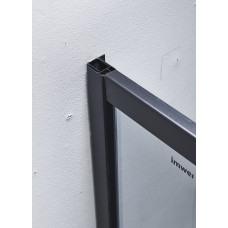 Душевой уголок IMWEI YL-9002B 90х90, Черный, Раздвижные, Квадратная, Акрил Душевой уголок IMWEI YL-9002B 90х90, Черный, Раздвижные, Квадратная, Акрил
