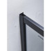 Душевой уголок IMWEI YL-9002B 90х90, Черный, Раздвижные, Квадратная, Акрил