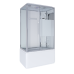 Душевой поддон Niagara Ultra 3070164L 120х80, Прямоугольная, Хром, Акрил, Стекло прозрачный с матовой полосой