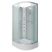 Душевой поддон Niagara Classic 331944LBKG 110х90, Асимметричная, Серебро, Авс пластик, Стекло матовое