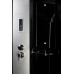 Душевой поддон Niagara Classic 35011434P 90х90, Четверть круга, Серебро, Авс пластик, Стекло тонированный