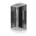 Душевая кабина Niagara Eco 45121453L 120х80, Низкий поддон, Раздвижная, Стекло прозрачное, Асимметричная, Левая, Хром матовый Душевая кабина Niagara Eco 45121453L 120х80, Низкий поддон, Раздвижная, Стекло прозрачное, Асимметричная, Левая, Хром матовый
