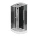 Душевая кабина Niagara Eco 45121453L 120х80, Низкий поддон, Раздвижная, Стекло прозрачное, Асимметричная, Левая, Хром матовый Душевая кабина Niagara Eco 45121453L 120х80, Низкий поддон, Раздвижная, Стекло прозрачное, Асимметричная, Левая, Хром матовый