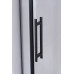 Душевая дверь Niagara Nova 68020811BLACK 100х100, Черный матовый, Распашные, Стекло прозрачное, Квадратная, Не идет в комплекте