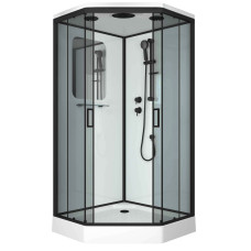 Душевой поддон Niagara Premium 69020134DBLACK 100х100, Трапеция, Акрил, Стекло тонированная, Матовый черный Душевой поддон Niagara Premium 69020134DBLACK 100х100, Трапеция, Акрил, Стекло тонированная, Матовый черный
