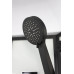 Душевой поддон Niagara Premium 69020134GBLACK 100х100, Четверть круга, Акрил, Стекло тонированная, Матовый черный
