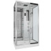 Душевой поддон Niagara Luxe 7713WR 82х120, Прямоугольная, Серебро, Акрил, Стекло прозрачное
