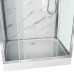 Душевой поддон Niagara Luxe 7772QM 120х90, Прямоугольная, Серебро, Акрил, Стекло прозрачное