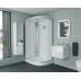 Душевая кабина Niagara Eco E120/80/13L/MT 120х80, Низкий поддон, Раздвижная, Стекло матовое, Асимметричная, Левая, Хром матовый Душевая кабина Niagara Eco E120/80/13L/MT 120х80, Низкий поддон, Раздвижная, Стекло матовое, Асимметричная, Левая, Хром матовый