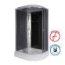 Душевая кабина Niagara Eco E120/80/26L/TN 120х80, Средний поддон, Раздвижная, Стекло тонированное, Асимметричная, Левая, Хром матовый