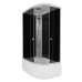 Душевая кабина Niagara Eco E120/90/40L/TN 120х90, Высокий поддон, Раздвижная, Стекло тонированное, Асимметричная, Левая, Хром матовый