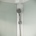 Душевая кабина Niagara Light L90/17 90х90, Хром матовый, Стекло прозрачное, Четверть круга, Акрил