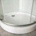 Душевая кабина Niagara Light L90/17 90х90, Хром матовый, Стекло прозрачное, Четверть круга, Акрил