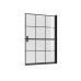 Шторка для ванны Niagara Nova NG-08-90BLACK 90х140, Черный матовый, Распашные, Стекло прозрачный с рисунком клетка, Прямая, Закаленное стекло Шторка для ванны Niagara Nova NG-08-90BLACK 90х140, Черный матовый, Распашные, Стекло прозрачный с рисунком клетка, Прямая, Закаленное стекло
