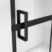 Шторка для ванны Niagara Nova NG-08-90BLACK 90х140, Черный матовый, Распашные, Стекло прозрачный с рисунком клетка, Прямая, Закаленное стекло Шторка для ванны Niagara Nova NG-08-90BLACK 90х140, Черный матовый, Распашные, Стекло прозрачный с рисунком клетка, Прямая, Закаленное стекло