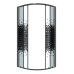 Душевое ограждение Niagara Eco NG-1003-14BLACK 80х80, Черный матовый, Раздвижные, Стекло мозаика, Четверть круга Душевое ограждение Niagara Eco NG-1003-14BLACK 80х80, Черный матовый, Раздвижные, Стекло мозаика, Четверть круга